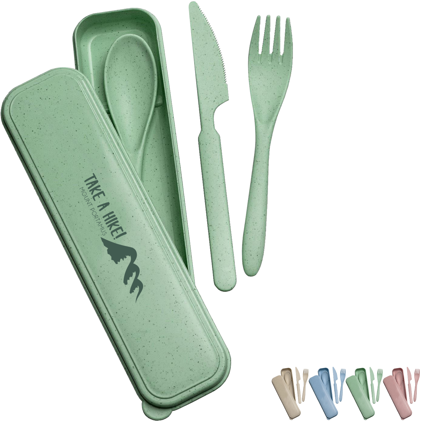 Product Photo 1 Wheat Straw Cutlery Set