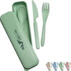 Photo 12 Wheat Straw Cutlery Set