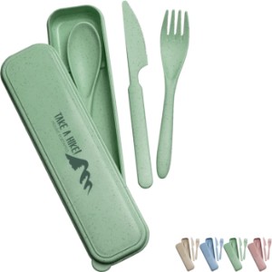 Wheat Straw Cutlery Set - WB2595