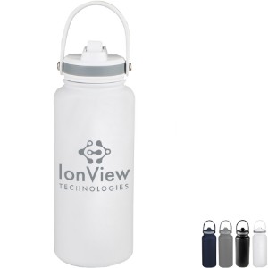 Basecamp® Ultra Tundra Vacuum Insulated Bottle with Straw Lid, 32oz. - SD9414