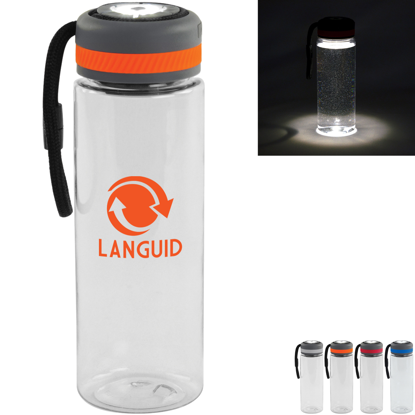 Product Photo 1 Cosmic Campground Tritan™ COB Lantern Bottle, 27oz.