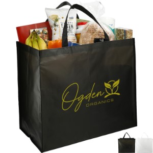 Double Laminated Wipeable Non-Woven Jumbo Tote - BT9013