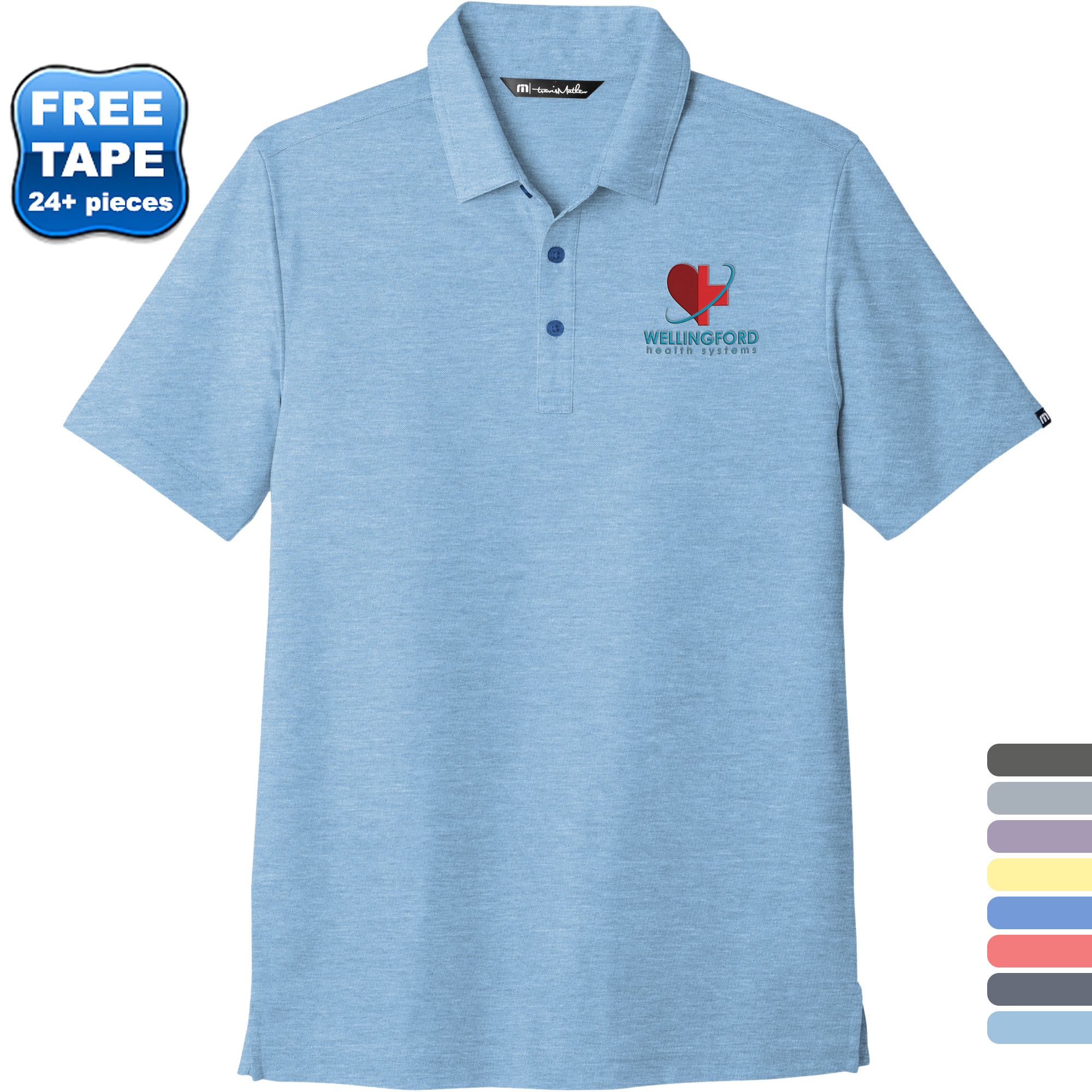 Product Photo 1 TravisMathew® Oceanside Cotton/Poly Heather Men's Polo