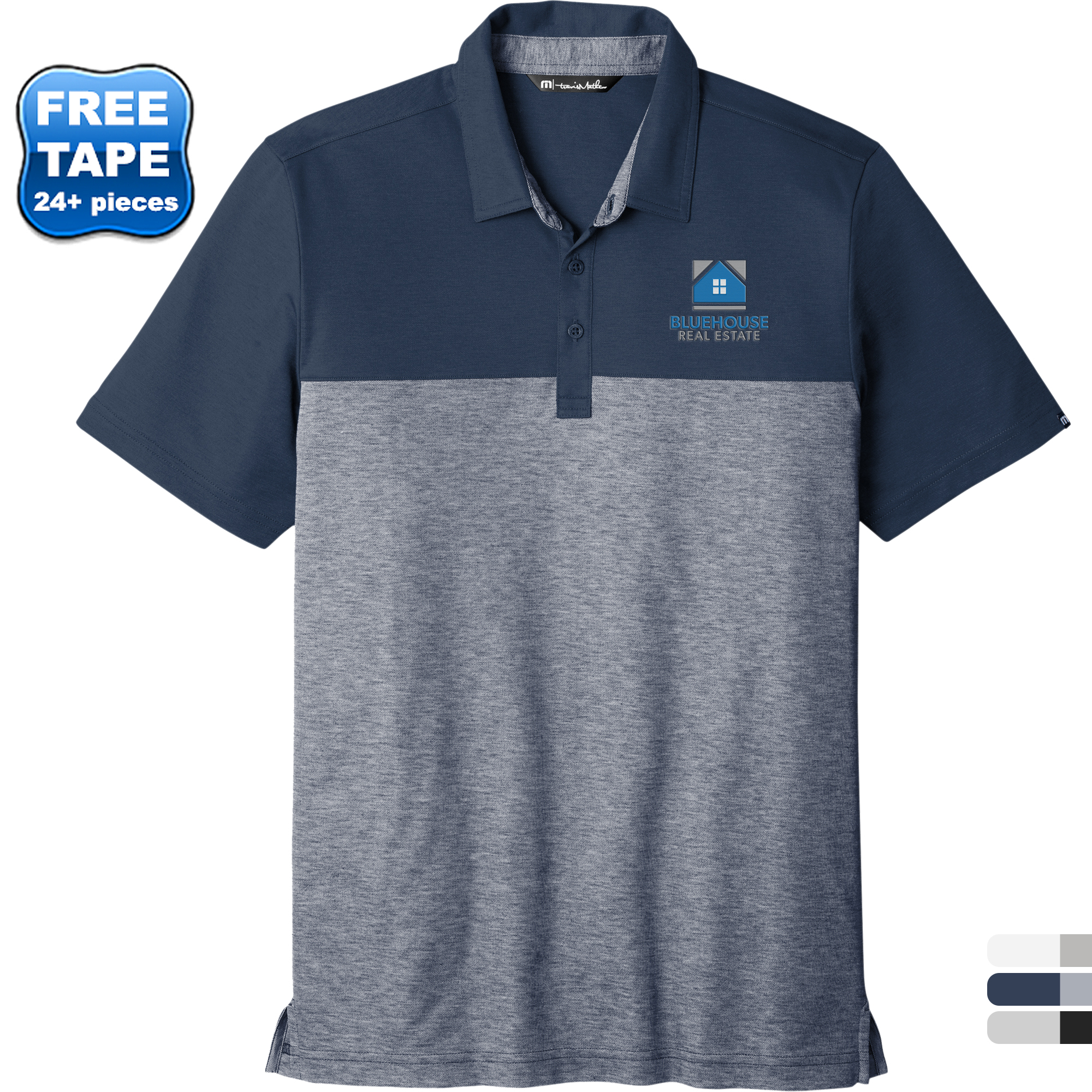 Product Photo 1 TravisMathew® Oceanside Cotton/Poly Blocked Men's Polo