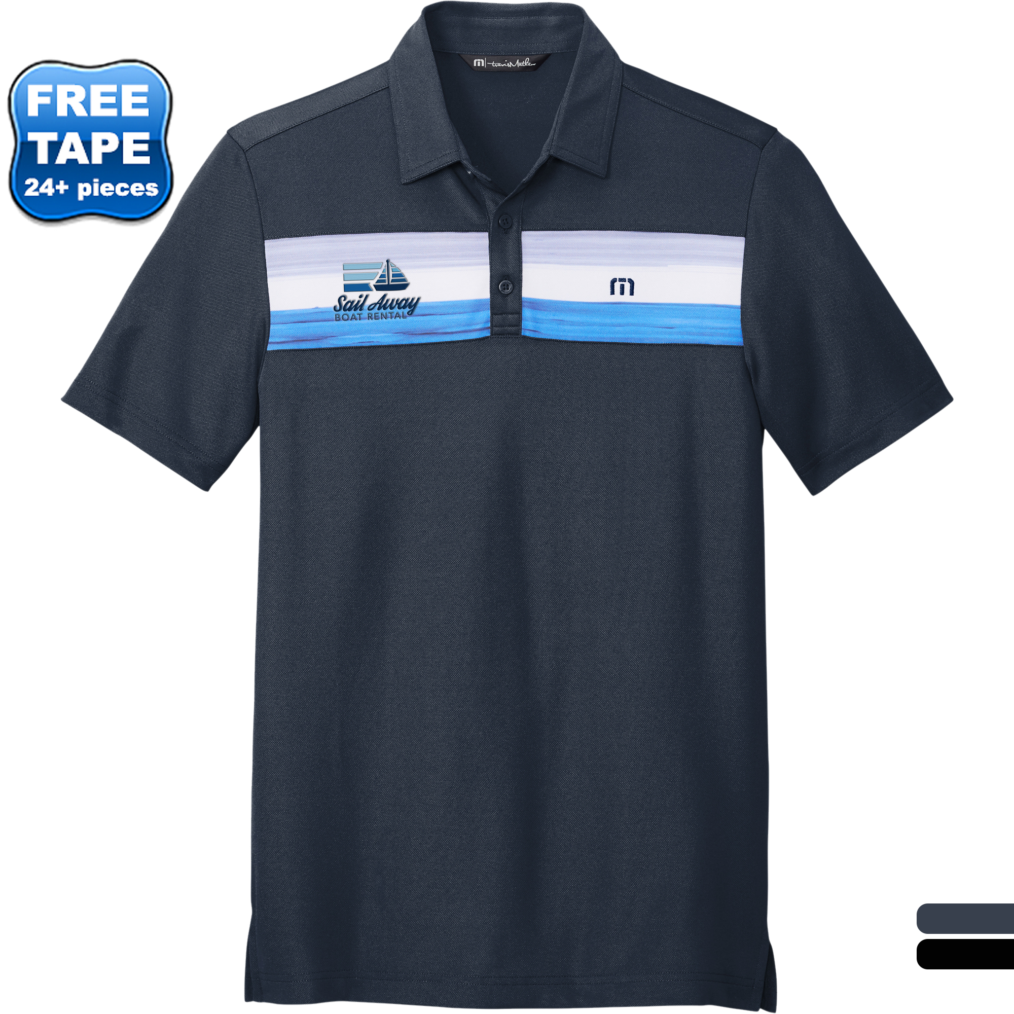 Product Photo 1 TravisMathew® Cabana Chest Stripe Men's Polo