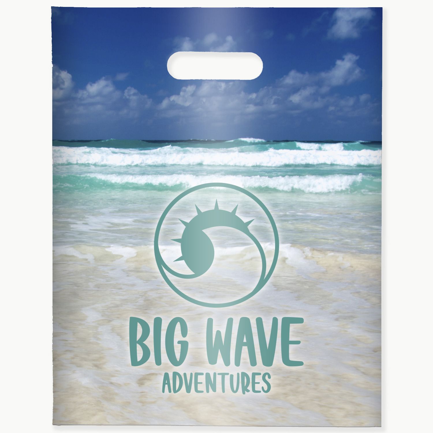 Product Photo 1 Oxo-Biodegradable Die Cut Bag, 12" x 15"