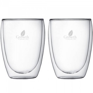 Bodum® Pavina Double Wall Glass 2 Piece Set, 12oz. - HG1020