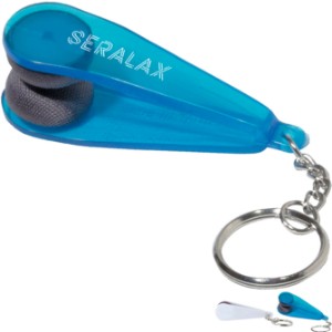 Eyeglass and CD/DVD Keyring Cleaner - IL1150