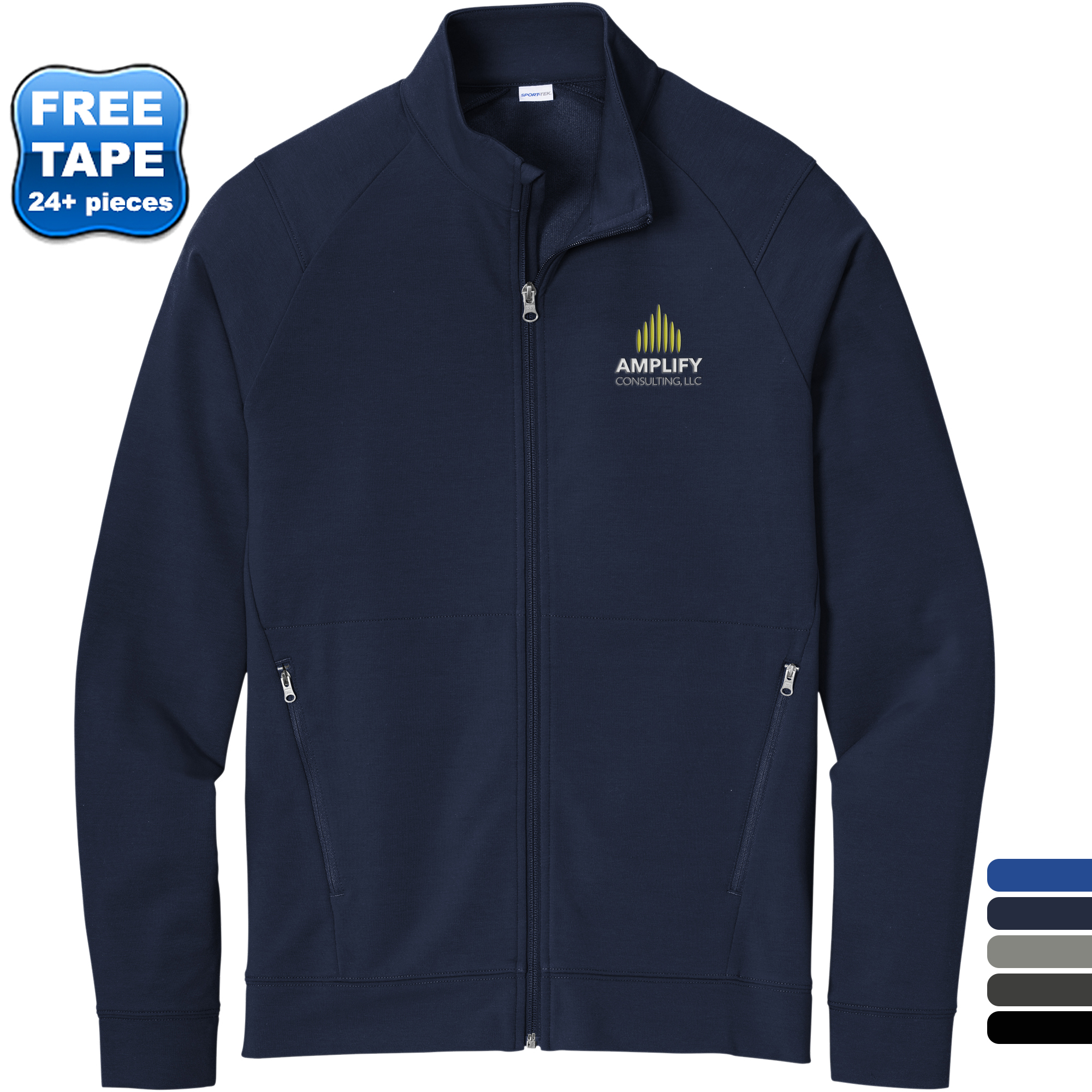 Product Photo 1 Sport-Tek® Sport-Wick® Flex Fleece Men's Full Zip