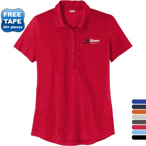 Sport-Tek® PosiCharge® Poly/Cotton Strive Ladies' Polo - WJ6393