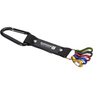 Aluminum Carabiner Strap w/ Color-Code Key Clips - AR9407