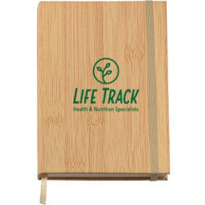 Grove Hard-Cover Woodgrain Journal, 7" x 5-1/8" - AR9411