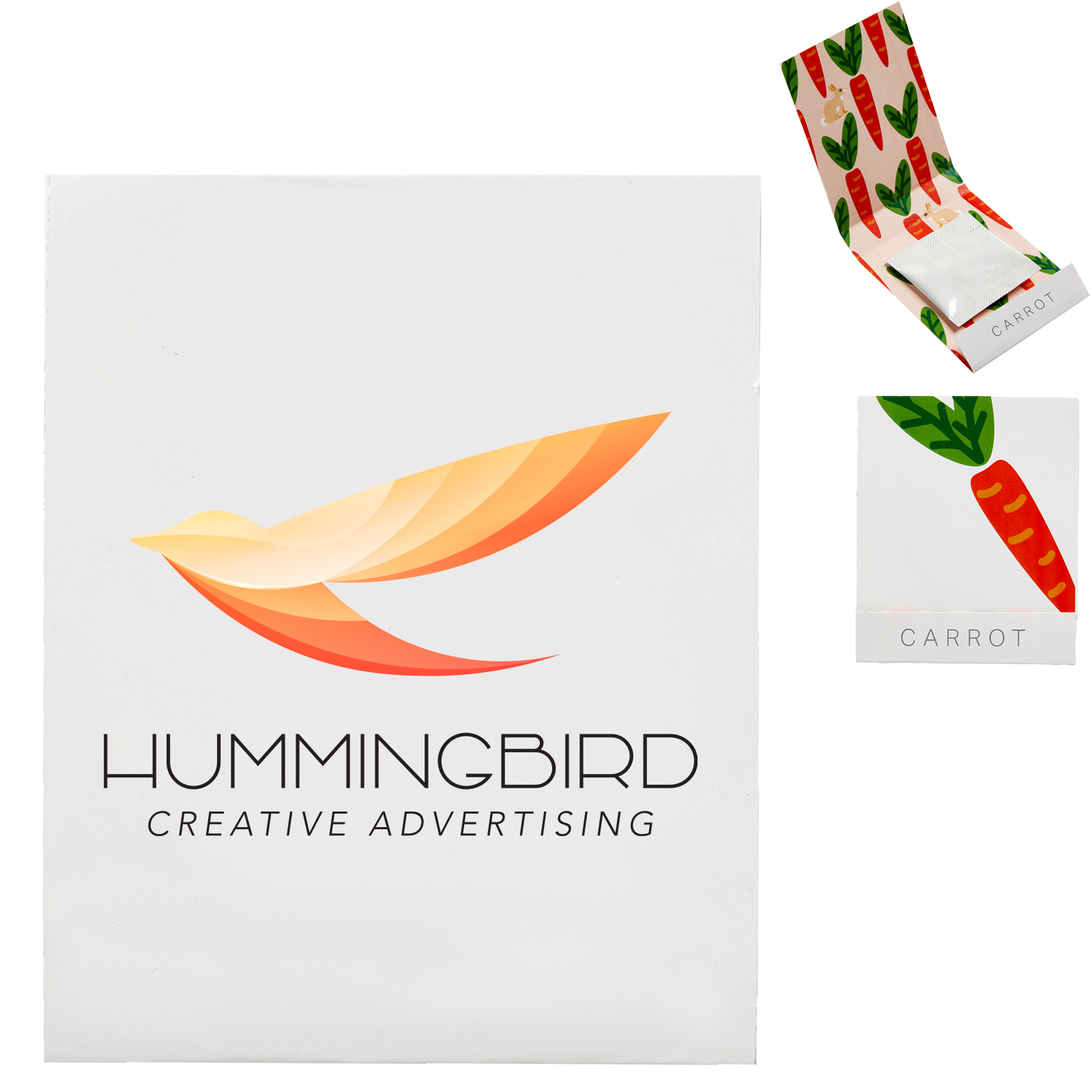 Product Photo 1 Carrot Seed Matchbook