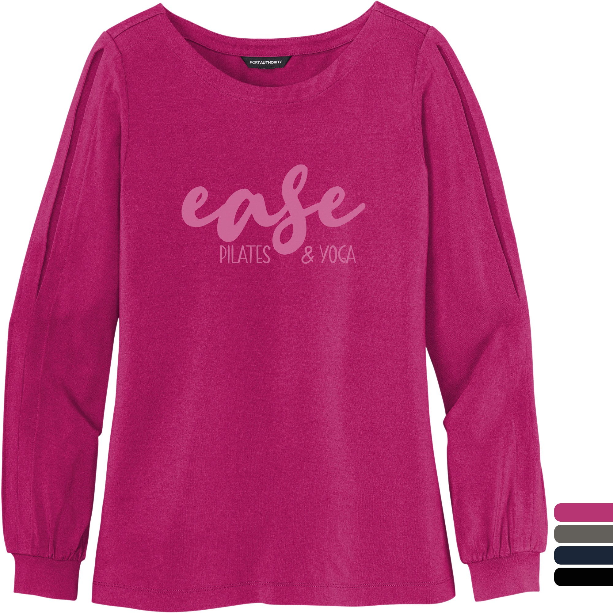 Product Photo 1 Port Authority® Luxe Knit Jewel Neck Ladies' Top