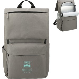 Merritt Recycled Polyester 15" Computer Backpack - LD7329