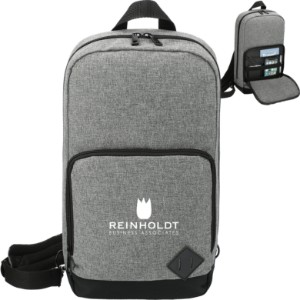 Graphite Deluxe Recycled Polyester Sling Backpack - LD7331