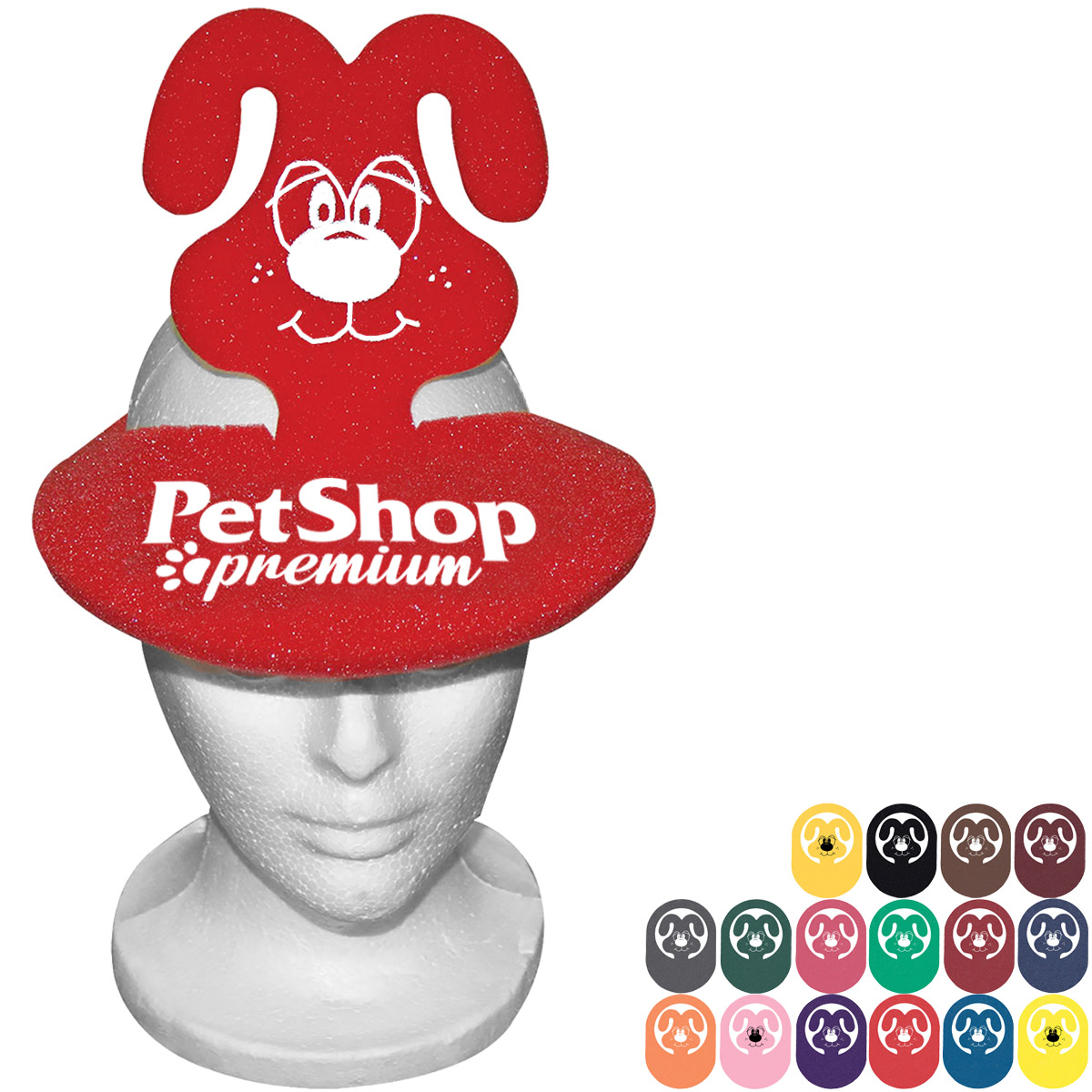 Product Photo 1 Foam Bunny Rabbit Visor