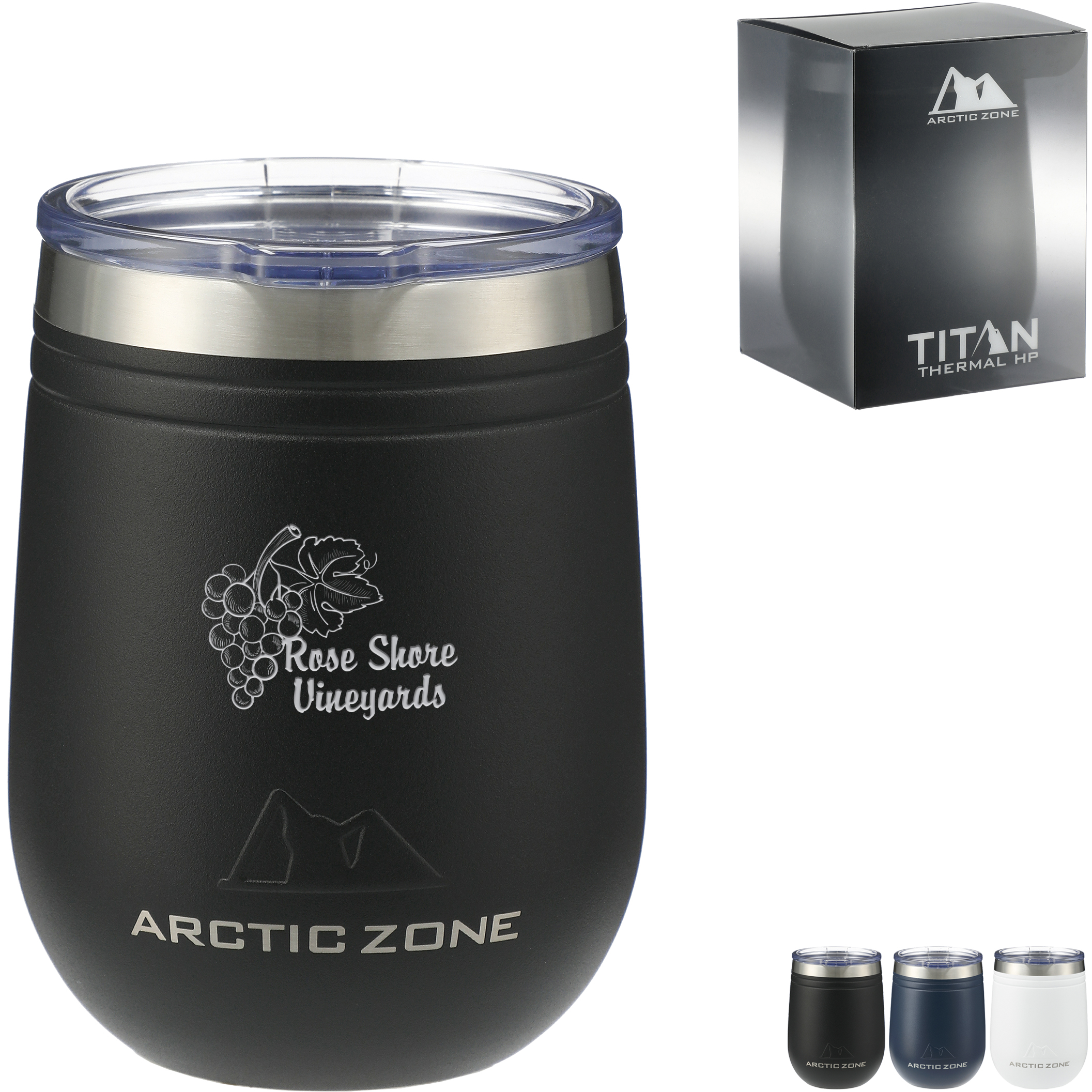 Product Photo 1 Arctic Zone® Titan Thermal HP® Wine Tumbler, 12oz.