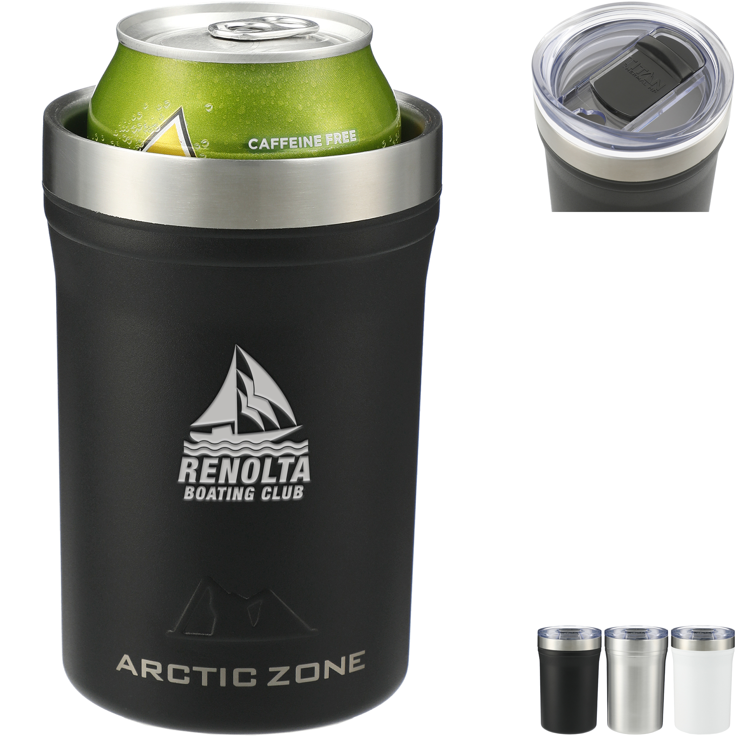 Product Photo 1 Arctic Zone® Titan Thermal HP® 2-in-1 Tumbler & Can Cooler, 12oz.
