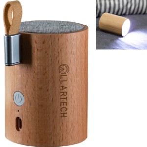 Eco-Friendly Premier Genuine Natural Wood-Crafted Bluetooth Speaker - TX5502