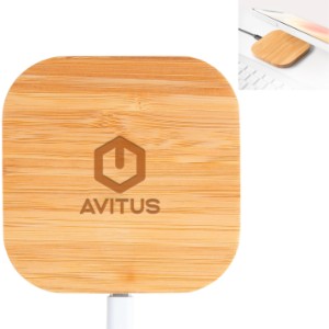 Nature Inspired Bamboo Fast Charging 15W Pad - TX5505