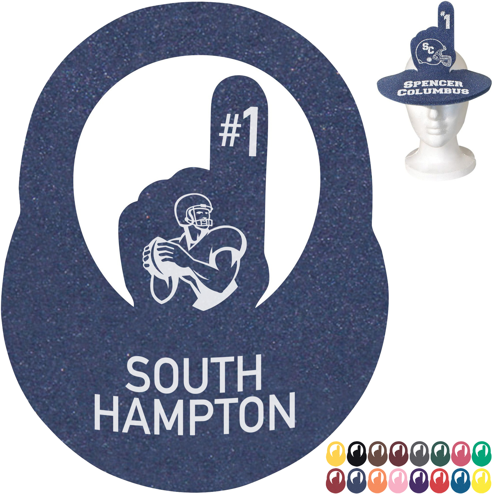 Product Photo 1 Foam #1 Hand Visor