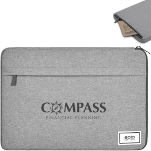 Solo® Re:focus Polyester RPET 13" Laptop Sleeve - LG9057