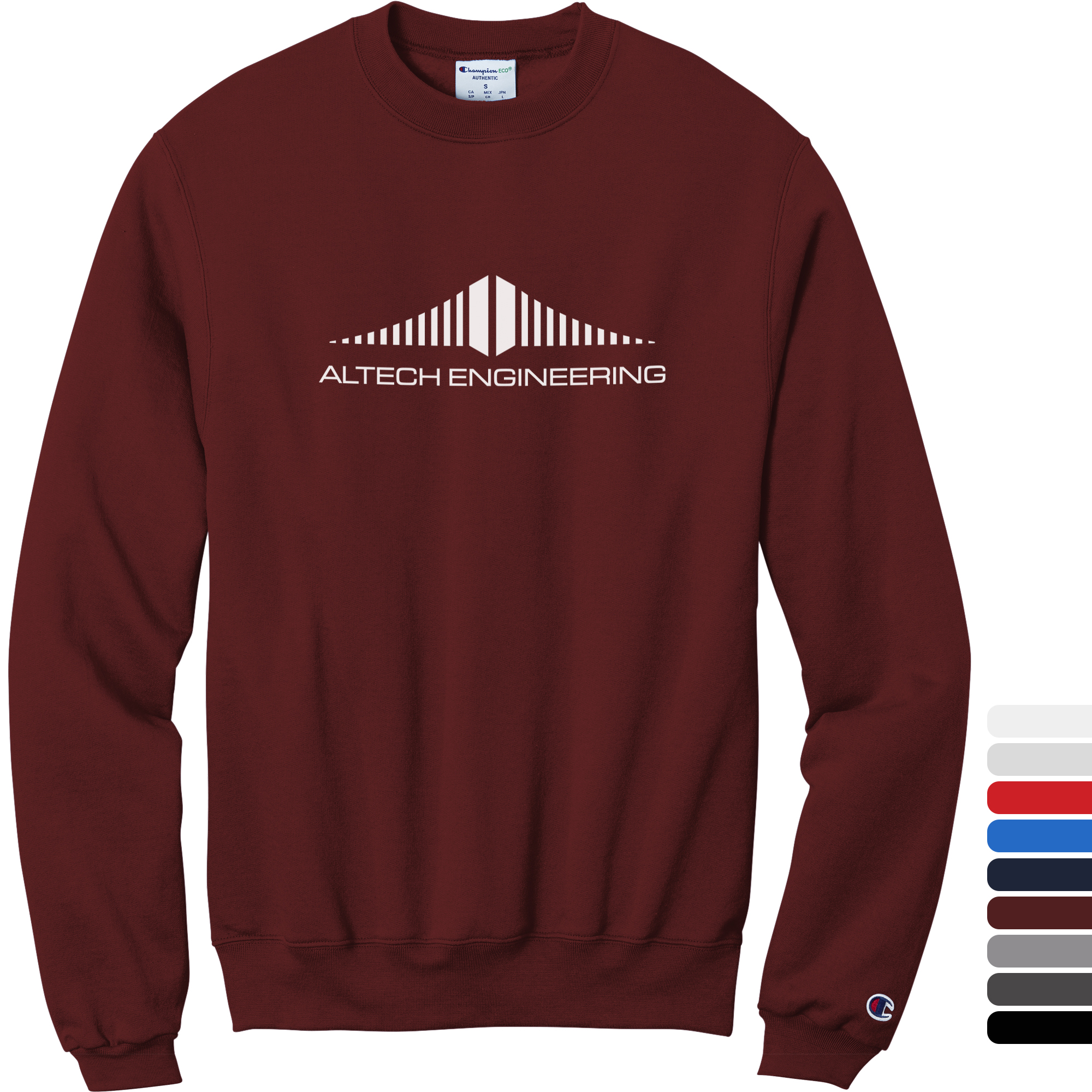 Product Photo 1 Champion® Eco Fleece Cotton/Poly Crewneck Unisex Sweatshirt