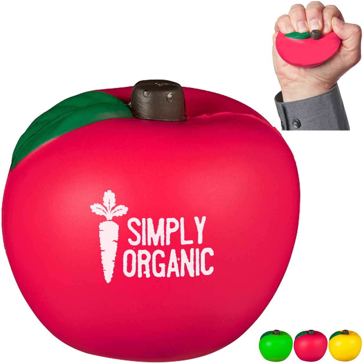 Product Photo 1 Apple Super Squish Stress Reliever