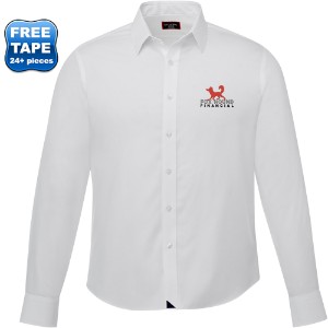 UNTUCKit® Las Cases Cotton Wrinkle-Free Long Sleeve Slim Fit Men's Shirt - TM3705