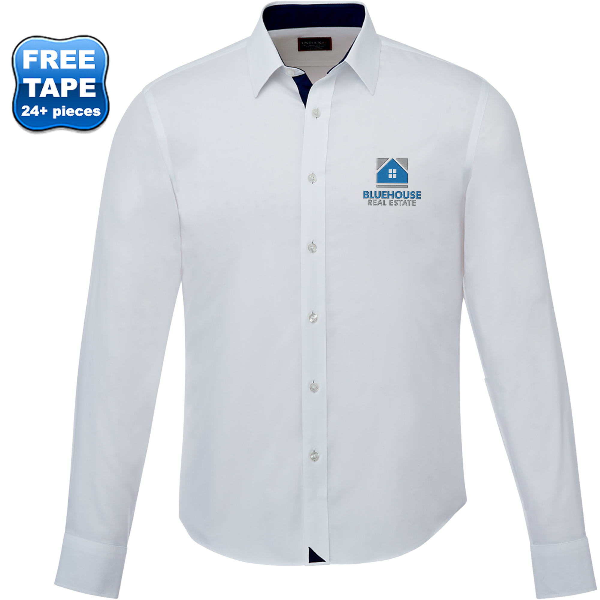 Product Photo 1 UNTUCKit® Las Cases Cotton Special Wrinkle-Free Long Sleeve Men's Shirt