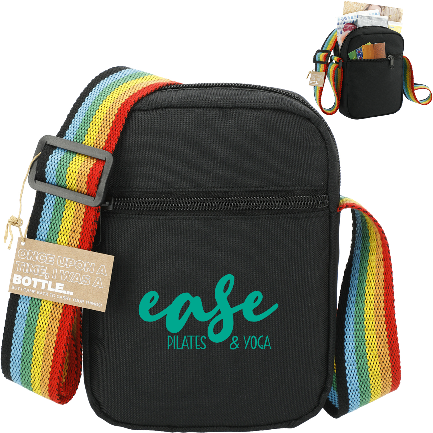 Product Photo 1 Rainbow Recycled PET Crossbody Tote