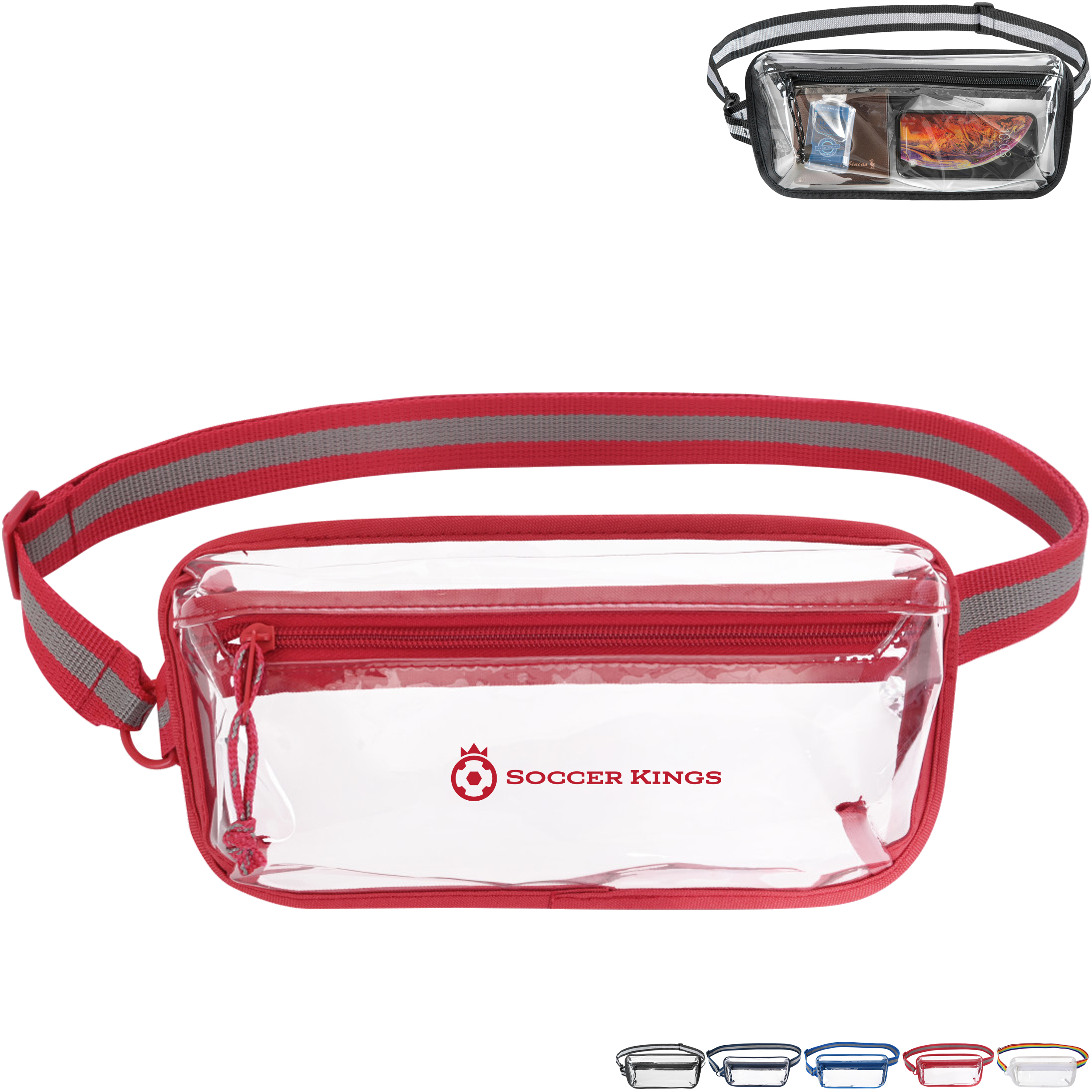 Product Photo 1 Sigma Clear Polyester Mini Sling Bag