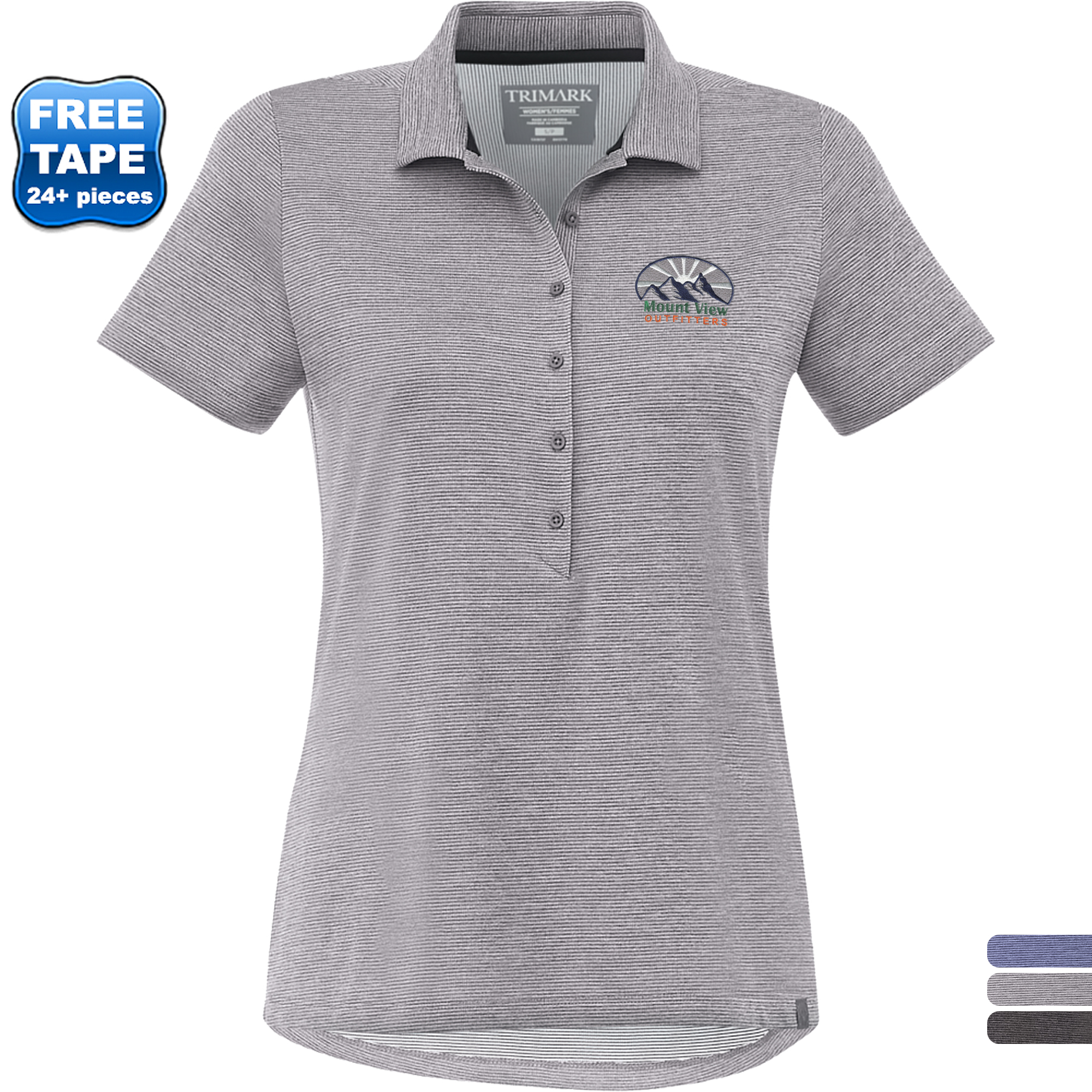 Product Photo 1 Dege Eco Polyester Short Sleeve Ladies' Polo