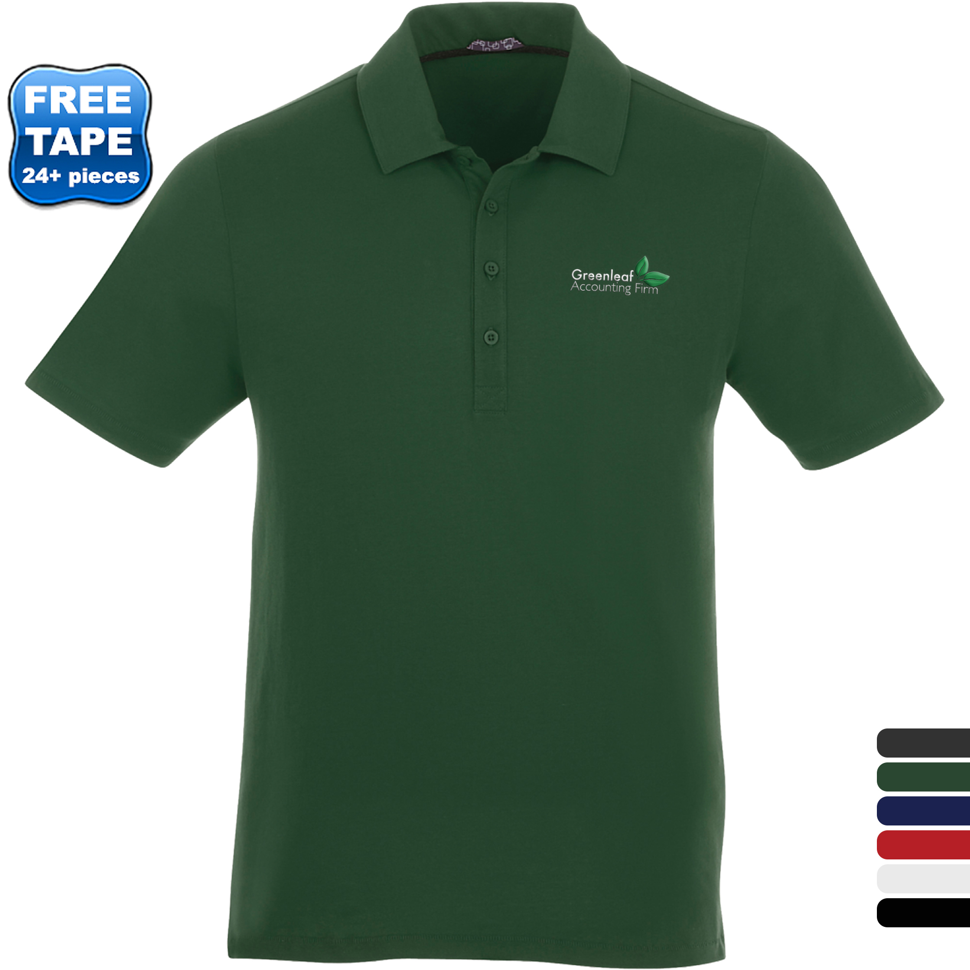 Product Photo 1 Acadia Cotton Short Sleeve Men's Polo