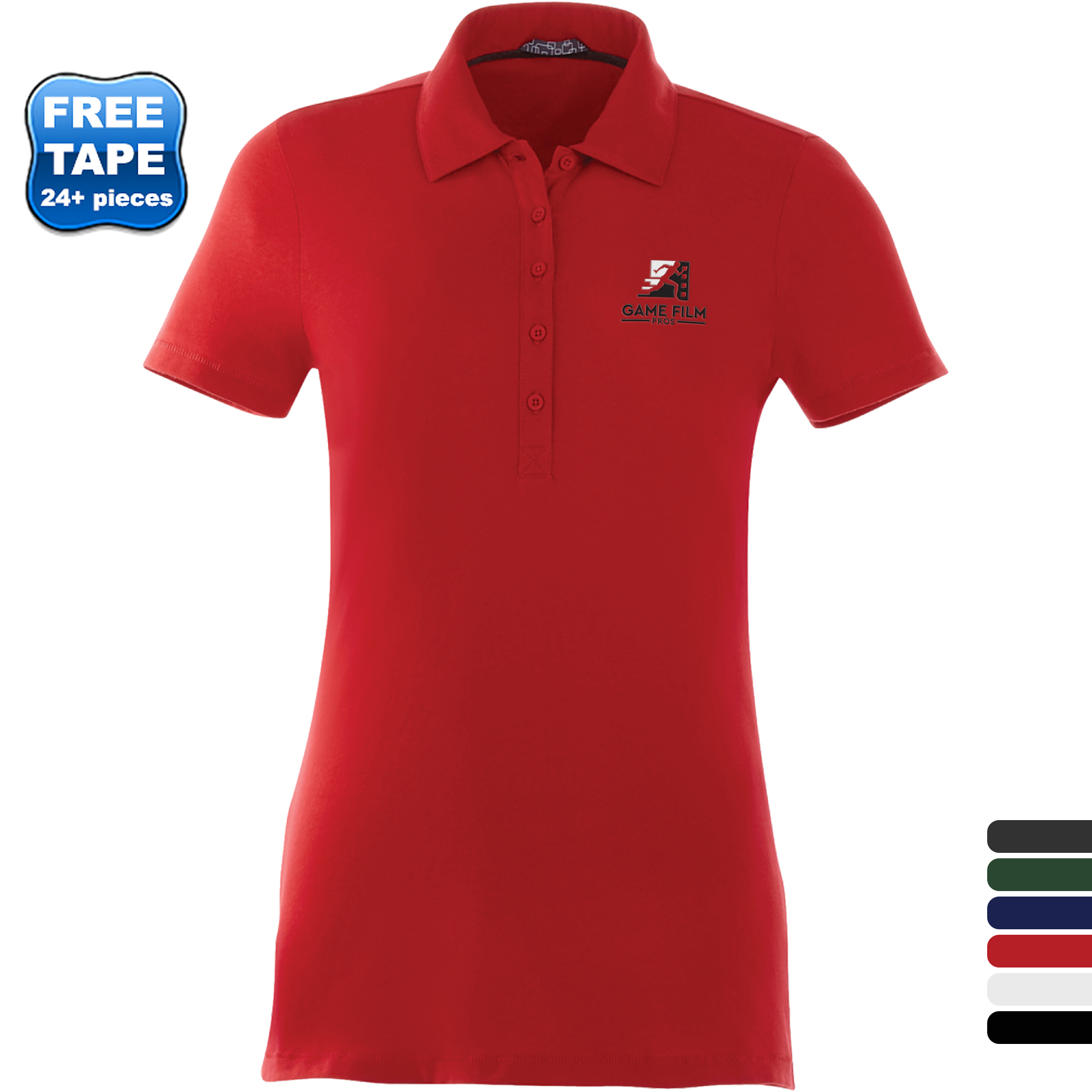 Product Photo 1 Acadia Cotton Short Sleeve Ladies' Polo