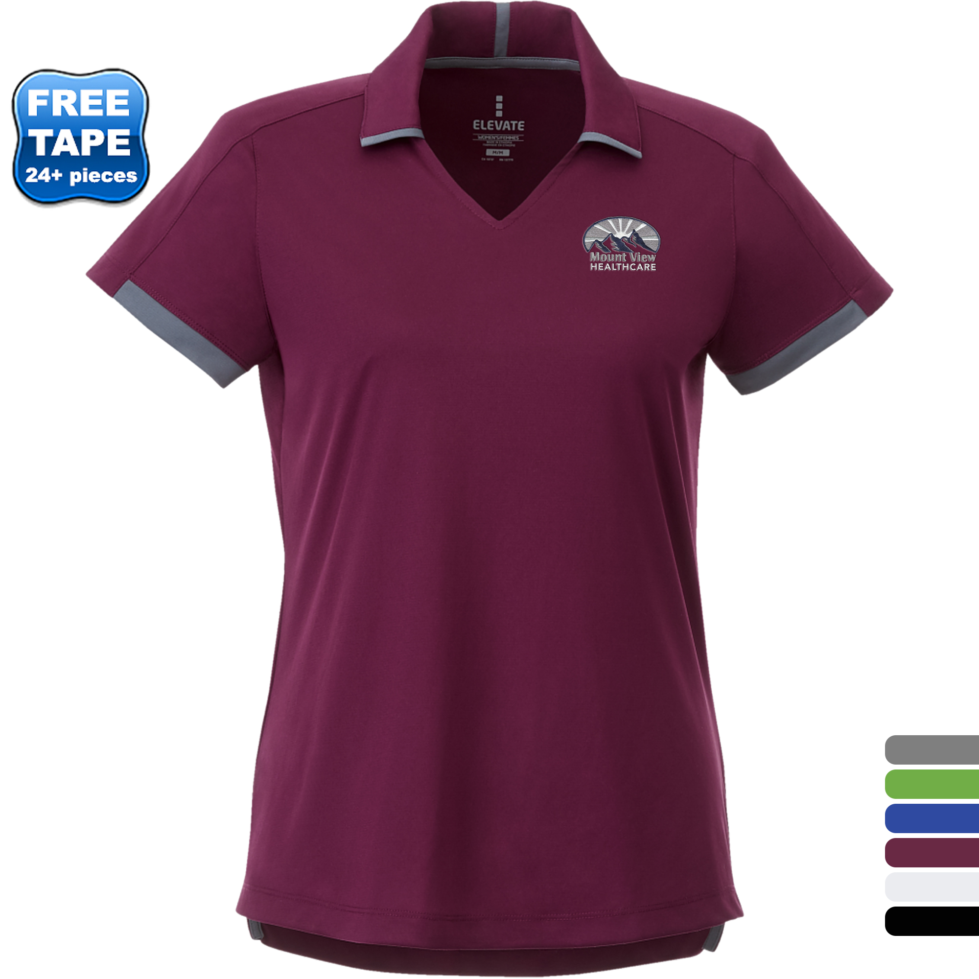 Product Photo 1 Cerrado Polyester Short Sleeve Ladies' Polo