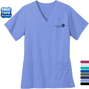 Wink® WorkFlex™ V-Neck Ladies' Scrub Top - WJ6444