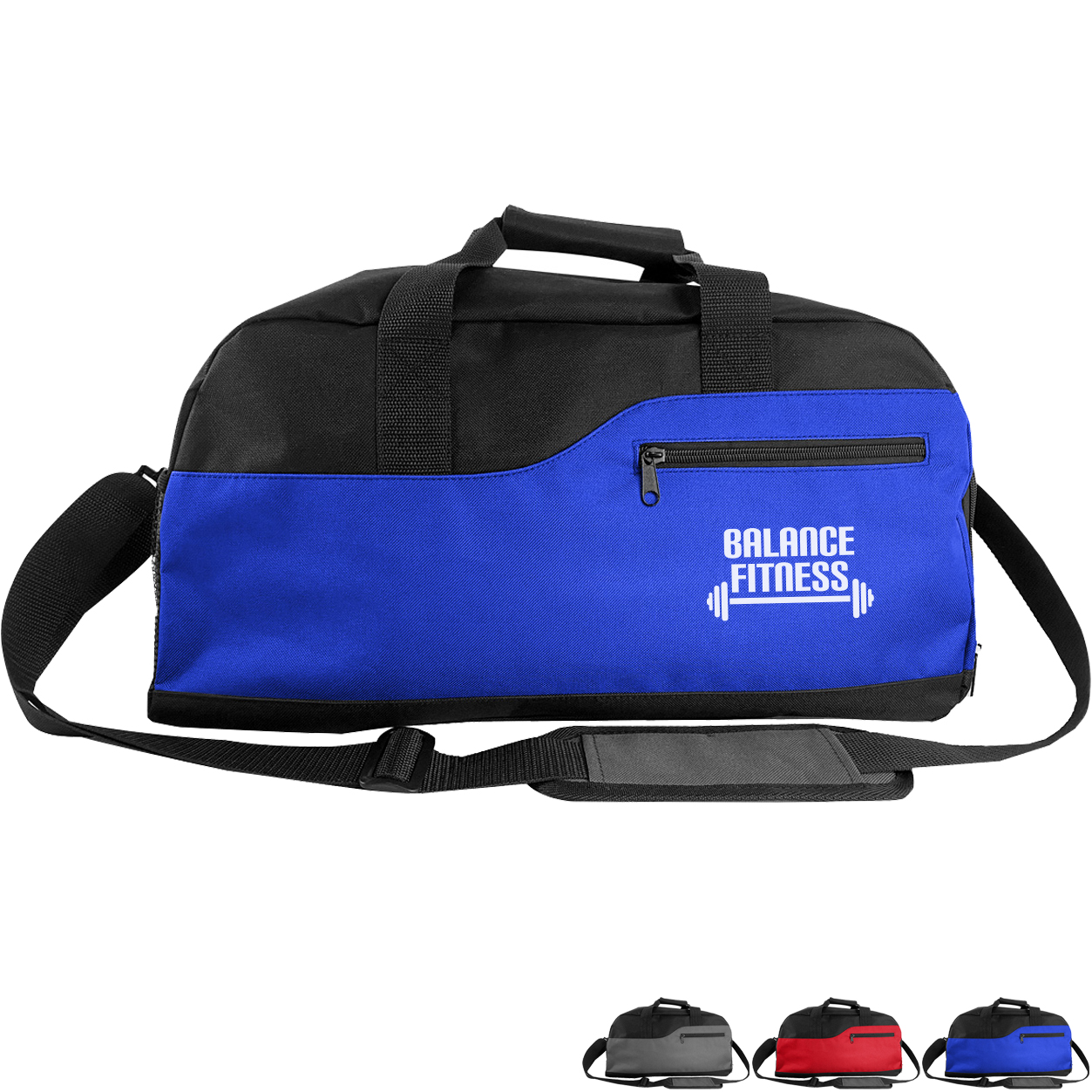 Product Photo 1 Day Trip Polyester Duffel Bag - CLOSEOUT!