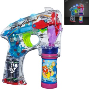 Light Up LED Bubble Gun - AH1705