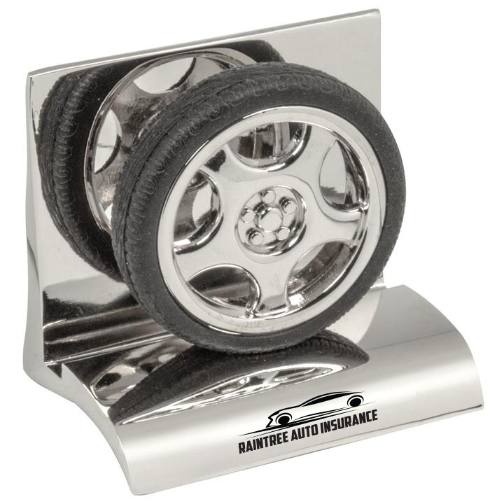 Product Photo 1 Chrome Business Card Holder, Tire
