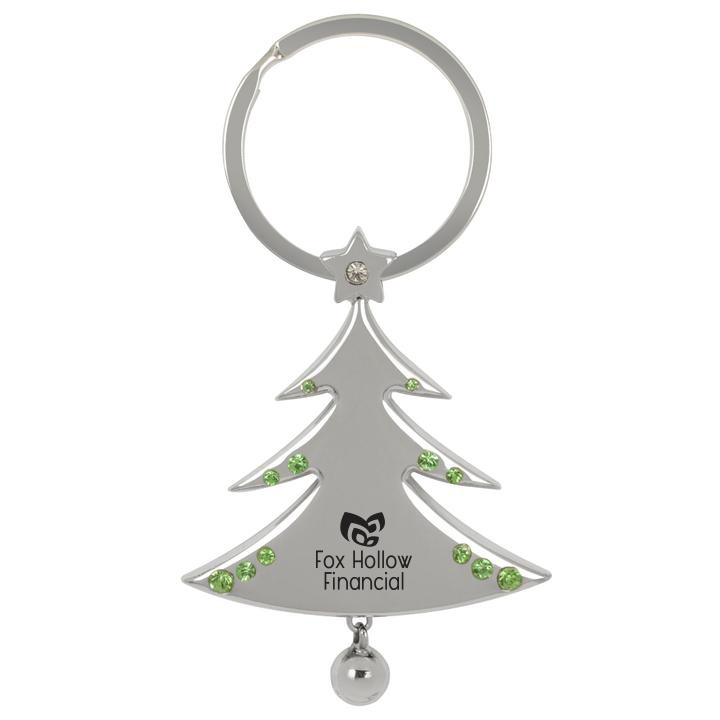 Product Photo 1 Christmas Tree Metal Key Chain