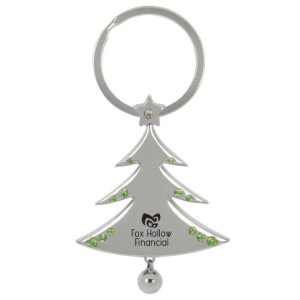 Christmas Tree Metal Key Chain - MY2266