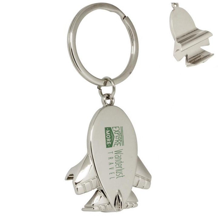 Product Photo 1 Airplane Metal Bottle Opener Key Chain