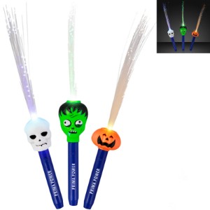 Halloween Assorted Fiber Optic Light Wand - AH1580