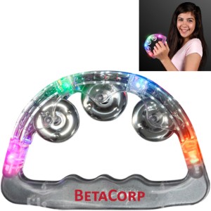 Light Up LED Tambourine - AH1585