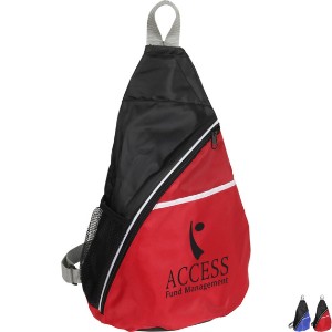 Busy Day Polyester Sling Backpack - AR9473