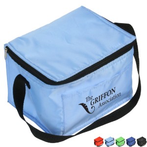 Snow Roller 6-Pack Polyester Insulated Cooler Bag - AR9513