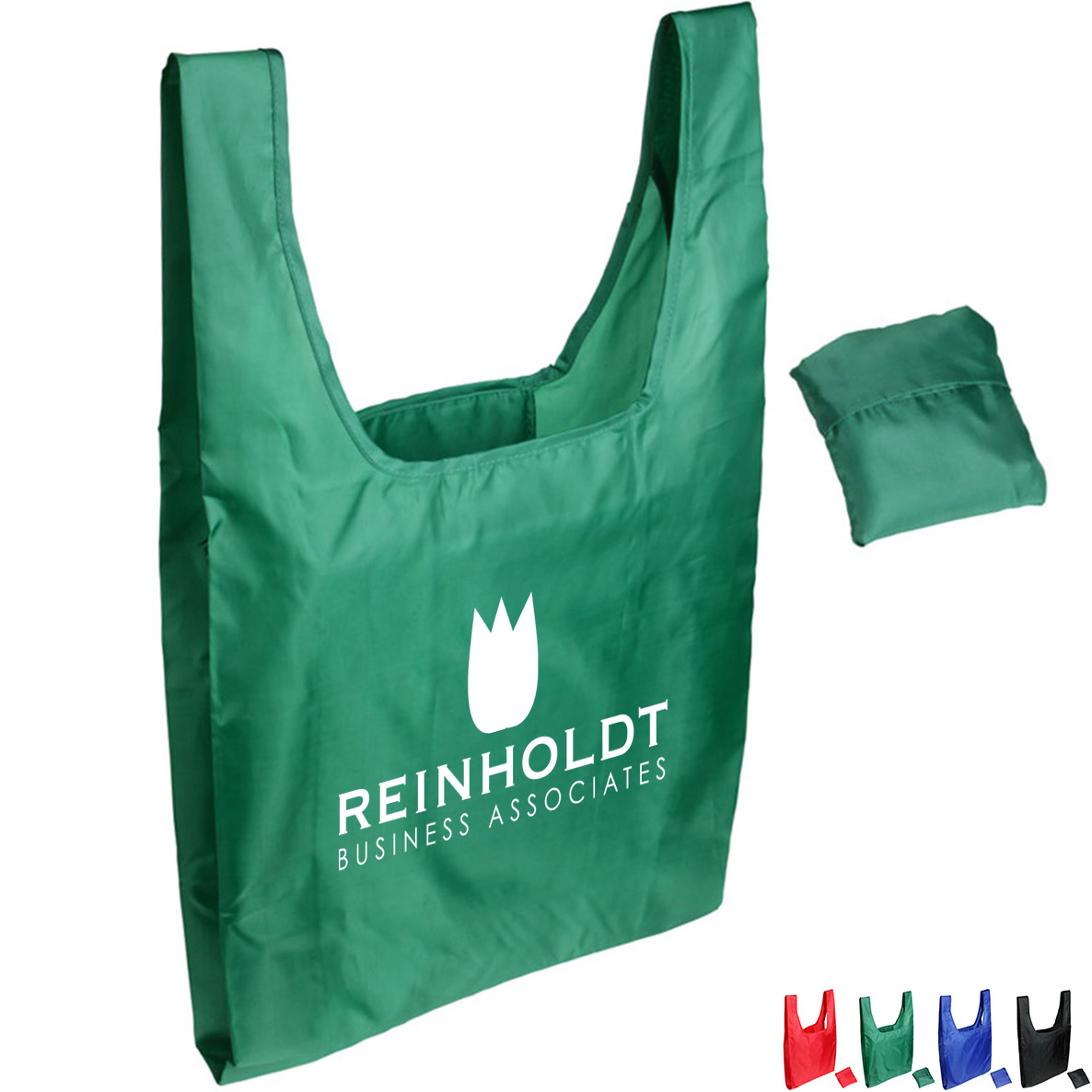 Product Photo 1 Tide Twister Folding Polyester Reusable Tote Bag