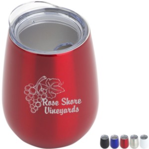 Cabernet Vacuum Insulated Stainless Steel Wine Tumbler, 10oz. - AR9547